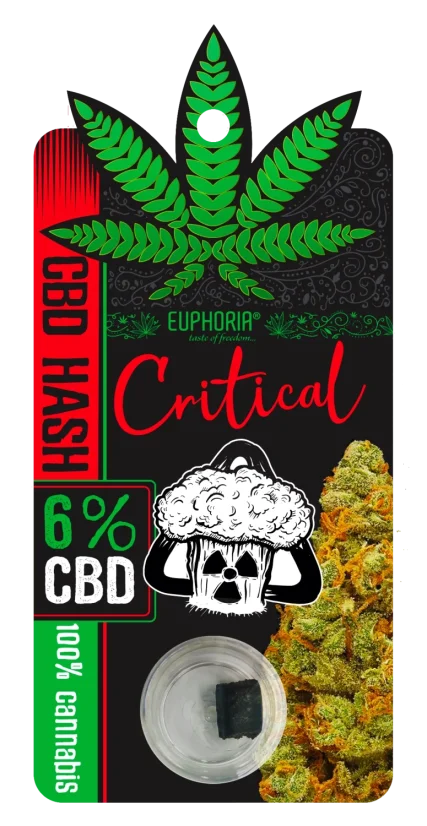 Euphoria CBD Hash 6% Critical, 1 g