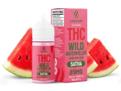 CanaPuff THC+ Liquid Wild Watermelon, 89 mg, 30 ml