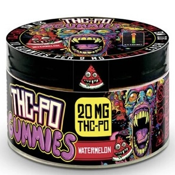 Euphoria THCPO Gummies Watermelon, 10 sztuk x 2 mg, 20 mg