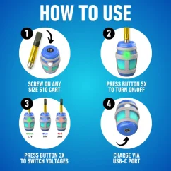 Smyle Labs Chugjamin mini bateria do wkładów