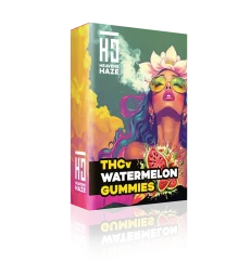 Heavens Haze THCV kummikommid Arbuus 5 tk - 15 mg THCV + 5 mg CBN, 22,5 g