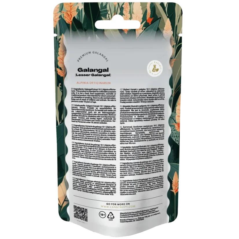 Canntropy Galangal (Alpinia officinarum), Extrakt 10:1, 10 - 100 g