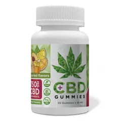 Euphoria CBD Gummies Mix 750 mg CBD, 30 pcs x 25 mg, 90 g