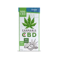 Euphoria Milk chocolate with hemp seeds, 100 mg CBD, 80 g