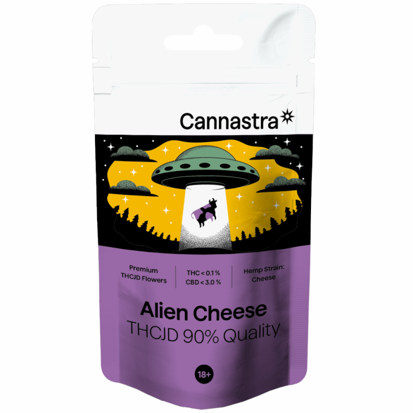 Cannastra THCJD Flower Alien Cheese, THCJD 90% kvaliteet, 1g - 100 g