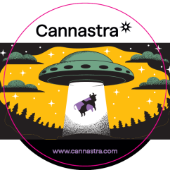 Cannastra Aufkleber