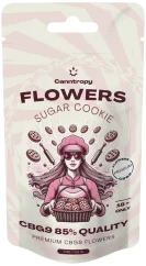 Canntropy CBG9 Virág Sugar Cookie, CBG9 minőség 85%, 1 g - 100 g