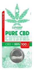 Euphoria Pure CBD Crystal - 99% (100 mg), 0,1 g