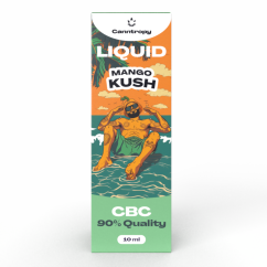 Canntropy CBC Liquid Mango Kush, CBC 90% kokybės, 10 ml