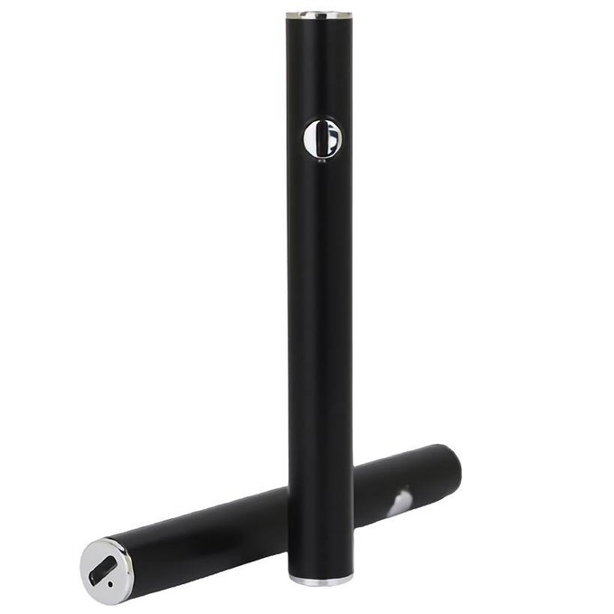 Batéria pre CBD cartridge, 380 mAh, 510 závit, USB nabíjačka, Čierna