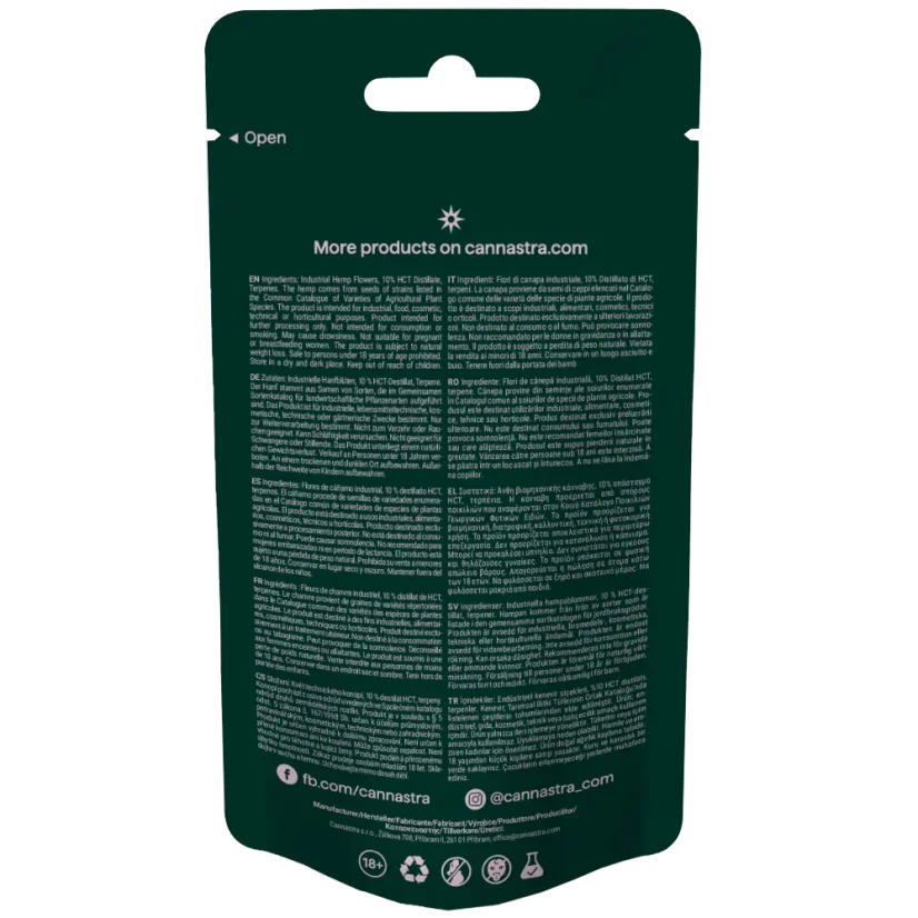 Cannastra HCT Flower Gamma Ray, 1 g - 100 g