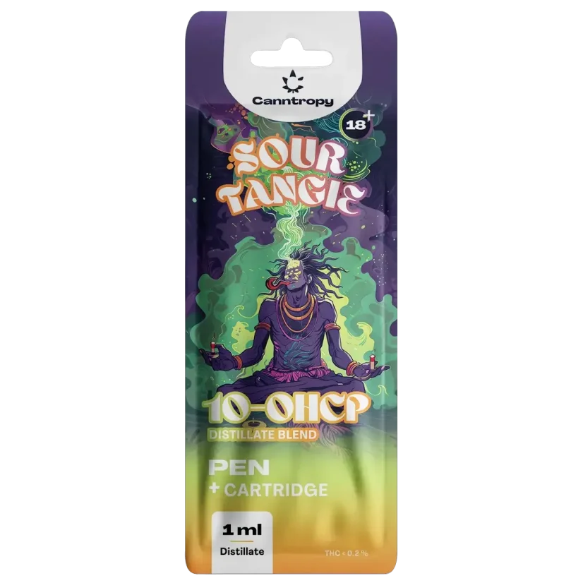 Canntropy 10-OHCP Pisalo + Kartuša Sour Tangie, 10-OHCP 20 %, 1 ml