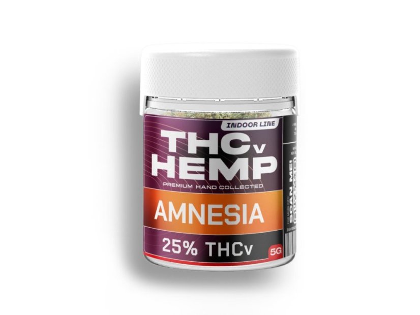 Czech CBD Kwiaty THCV Amnesia, 25% THCV, 1 - 1000 g