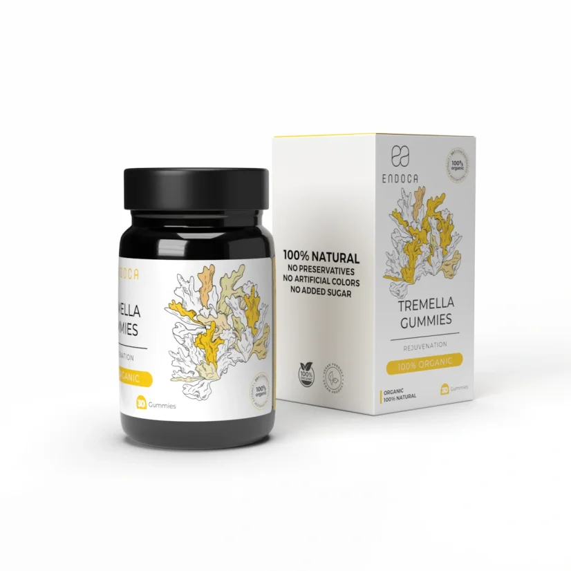 Endoca Tremella-Pilz-Gummis, 50 mg CBD, 30 Stück, 60 g