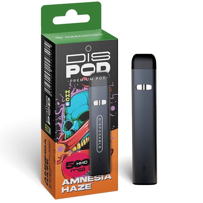 hhc vape amnesia Czech CBD HHC Vape Pen disPOD Amnesia Haze 500 mg, 0,5 ml