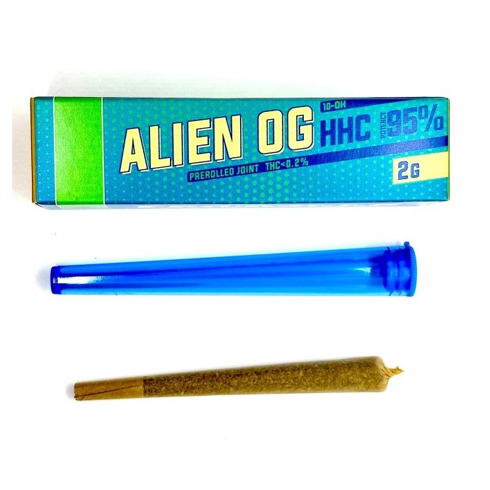 Czech CBD 10-OH-HHC Preroll Alien OG, 2g