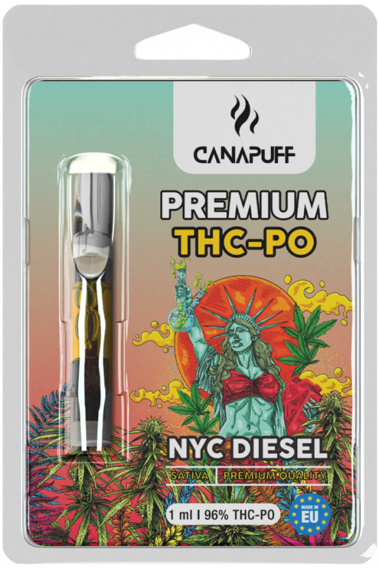 CanaPuff THCPO padrun NYC Diesel, THCPO 96 %, 1 ml