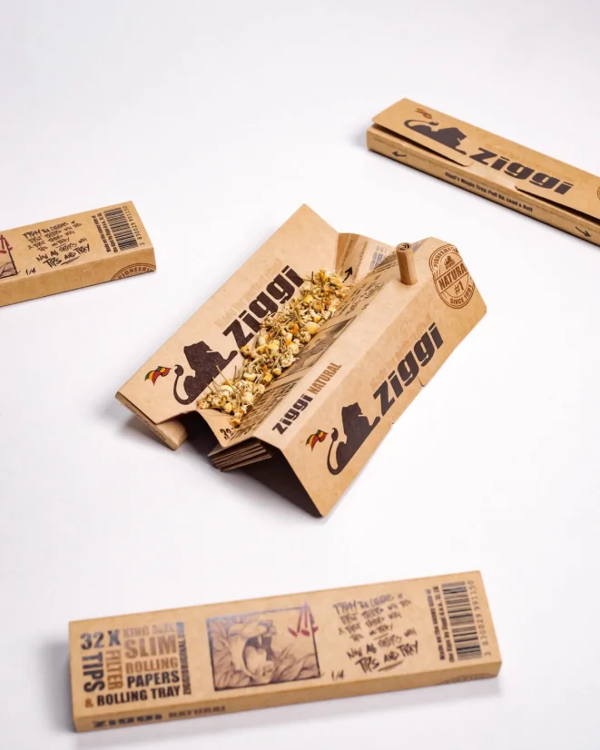 Ziggi Natural, 32 zvitkov + 32 filtrov