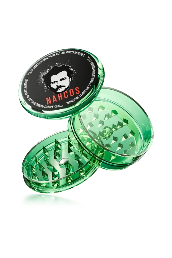 Narcos plastični mlinček, 3-delni, 60 mm - naključno oblikovanje