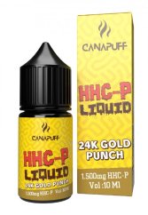 CanaPuff HHCP Liquid 24K Gold Punch, 1500 mg, 10 ml