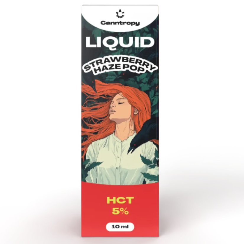 Canntropy HCT Liquid Strawberry Haze Pop, HCT 5%, 10 ml