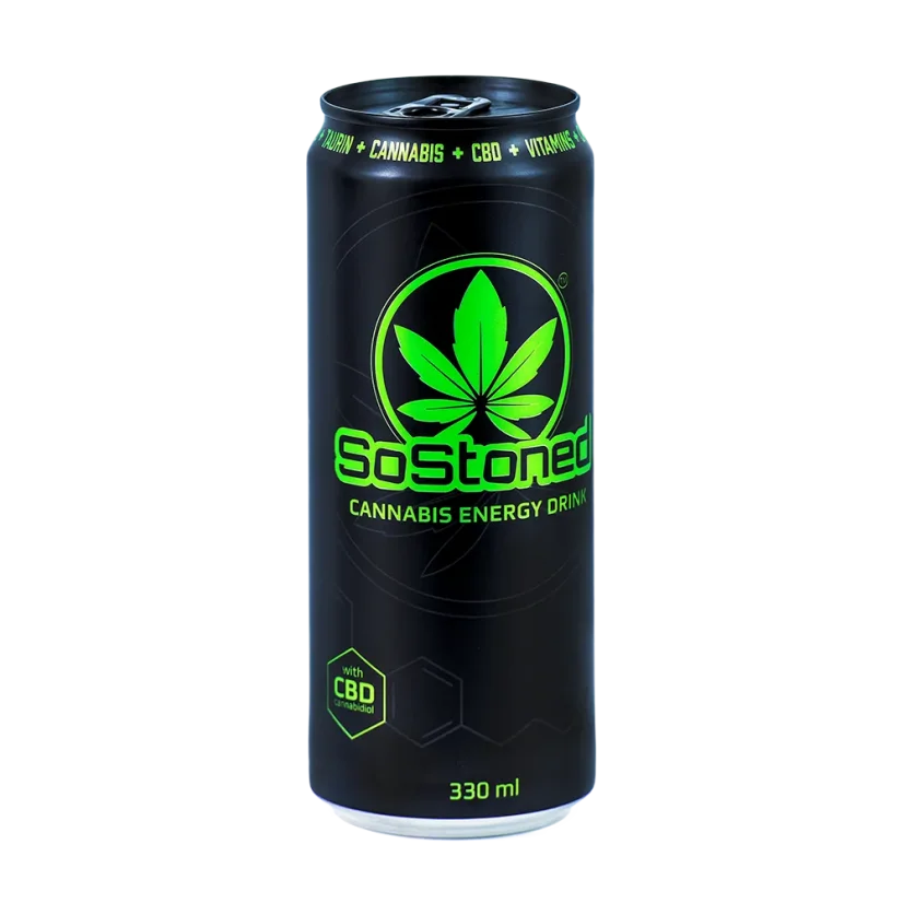 Euphoria CBD SoStoned Cannabis Energy Drink, 330 ml