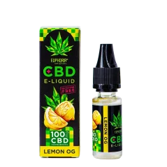 Euphoria CBD Liquid Lemon OG 10 ml, 100 mg CBD