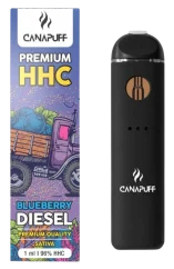 CanaPuff Vape pen BLUEBERRY DIESEL 96% HHC, 1ml