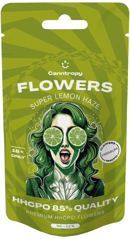 Canntropy HHCPO Flower Super Lemon Haze, jakość HHCPO 85%, 1 g - 100 g