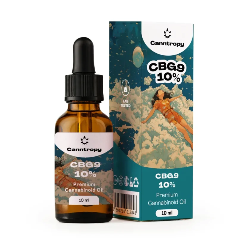 Canntropy CBG9 Premium Cannabinoidolie, 10 % CBG9, 10 ml