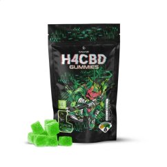 CanaPuff H4CBD Gummies Zielone Jabłko, 5 szt. x 25 mg H4CBD, 125 mg