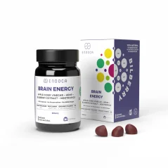 Endoca CBD Gummies Brain Energy, 40 mg CBD, Bilberry flavour, 30 pcs, 60 g