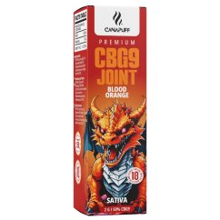CanaPuff CBG9 Prerolls Vérnarancs 50 %, 2 g