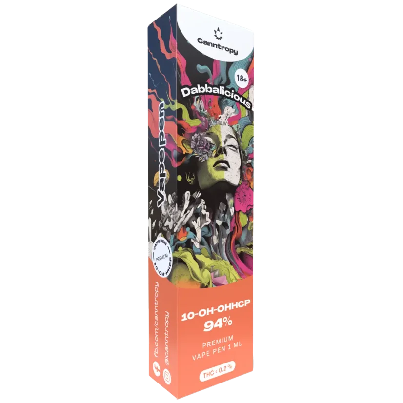 Canntropy 10-OH-HHCP Vape Pen Dabbalicious, 10-OH-HHCP 94% quality, 1 ml