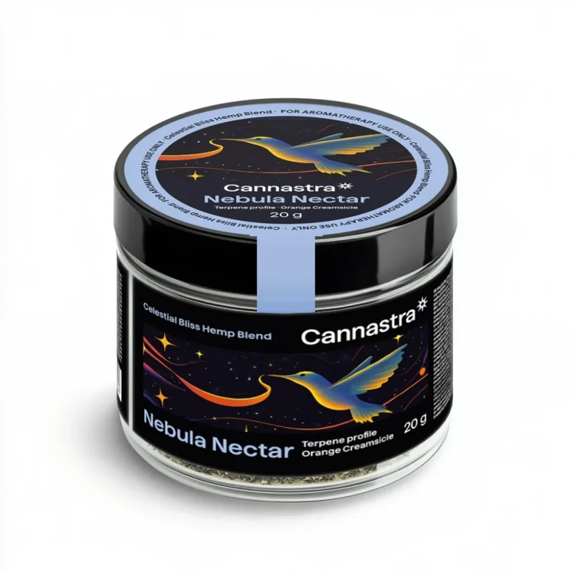 Cannastra Mieszanka konopi - Nebula Nectar Grinded Flowers Orange Creamsicle (20 g)