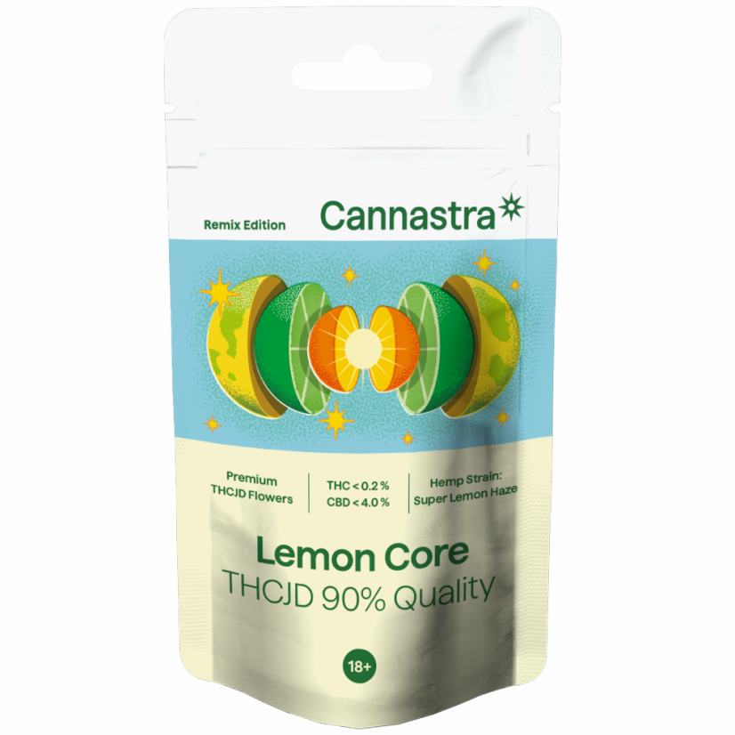 Cannastra THCJD Flower Lemon Core, jakość THCJD 90%, 1 g - 100 g