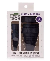 HEMPER Cleaning Plugs + Caps PRO - black