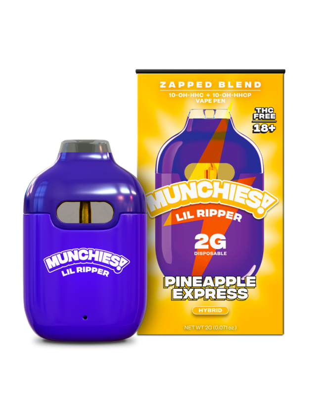 Delta Munchies 10-OH-HHC/10-OH-HHCP Lil Ripper Vape Pen Pineapple Express, 2 g