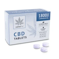 Cannaline CBD tabletták B-komplexszel, 1800 mg CBD, 30 x 60 mg