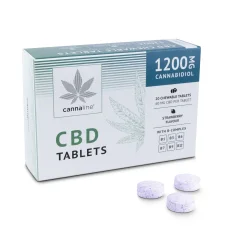 Cannaline CBD Tablets with B-complex, 1200 mg CBD, 20 x 60 mg