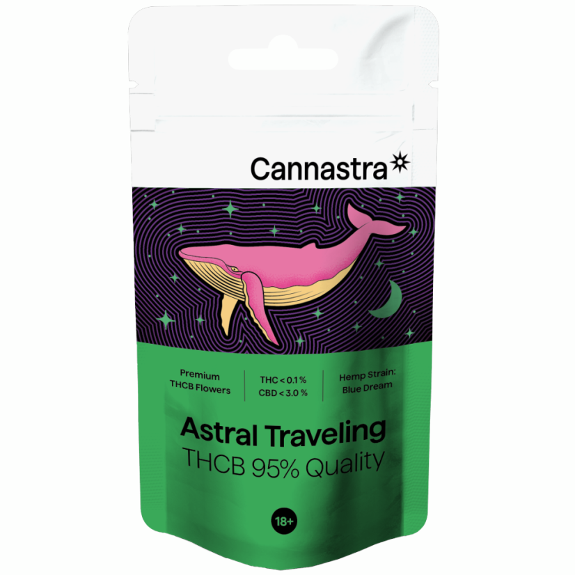 Cannastra THCB Flower Astral Traveling, jakość THCB 95%, 1g - 100 g