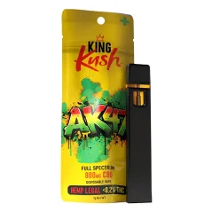 King Kush XL CBD στυλό άτμισης AK 47, 800 mg CBD, 1 ml
