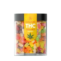 CanaPuff THC+ Gummies Mango, THC alle 0,2 %, 10-50 kpl