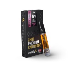 Eighty8 10-OH-HHC Cartridge Super Strong Bubblegum, 96 % 10-OH-HHC, 1 ml