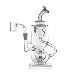 MJ Arsenal Titan Mini Dab Rig — caurspīdīgs