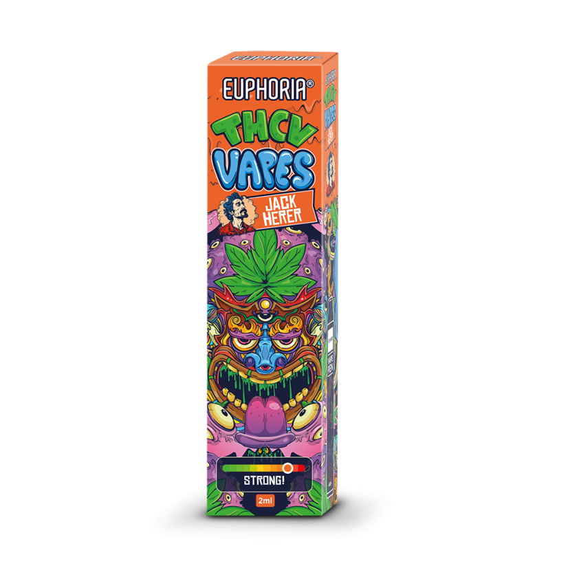 jack herer disposable vape pen Euphoria THCV Herer, 98% THCV, 2 ml Foger Switch Pro Refill Flavour_Tropical Variant:Arctic Icy