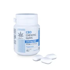 Cannaline CBD-purukumi, Piparminttu, 250 mg CBD, 25 kpl x 10 mg, 60 g