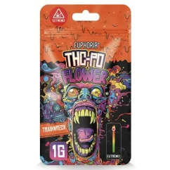 Fiori di euforia THCPO Trainwreck, THCPO 10 %, 1 g