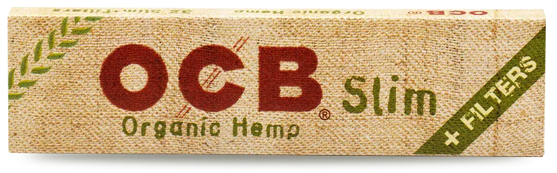 OCB Organic Hemp King Size Rullpapper + Filter Tips
