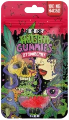 Euphoria H4CBD Gummies Strawberry, 3 pcs x 40 mg, 120 mg